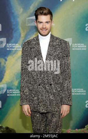 Lukas Dhont attending the 35th European Film Awards 2022 at Harpa Conference and Concert Hall on December 10, 2022 in Reykjavik, Iceland. Stock Photo