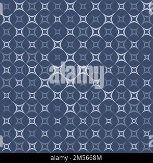 Modern Stylish Seamless Pattern with Trellis. Repeating Geometric Grid for Simple Graphic Design, Invitations or Wallpaper in Dark Gray Colors Stock Vector
