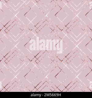 Rose Gold Diamonds Seamless Background Texture Luxurious 