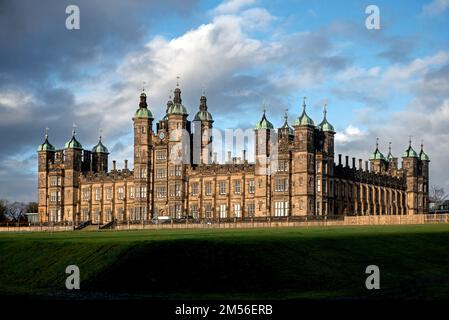 The former Donaldson's School for the Deaf, converted to luxury residential accomodation in West Coates, Edinburgh, Scotland, UK. Stock Photo