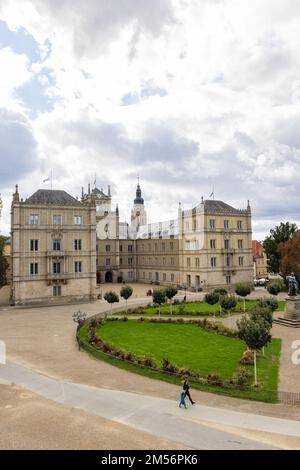 Coburg, Germany - September 16, 2022: Ehrenburg Palce in ancient city of Coburg in Upper Franconia, Bavaria in Germany Stock Photo