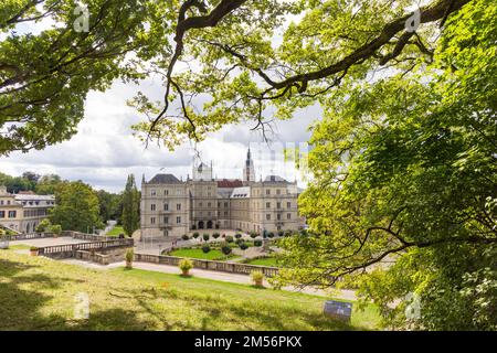 Coburg, Germany - September 16, 2022: Ehrenburg Palce in ancient city of Coburg in Upper Franconia, Bavaria in Germany Stock Photo