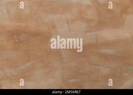 old brown plastered wall with blank space for text Stock Photo