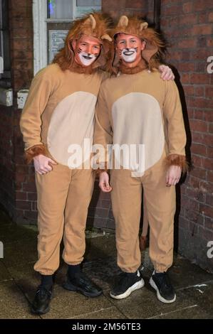 Wigan boxing day fancy dress hi res stock photography and images