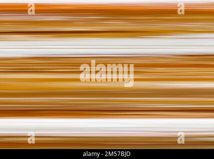 Yellow-Orange horizontal stripes gradient design art for backgrounds. Blurred Motion. Vector Illustration. Stock Vector