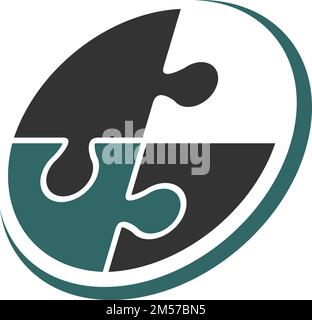 connect logo. people connection logo template Icon Illustration Brand Identity Stock Vector