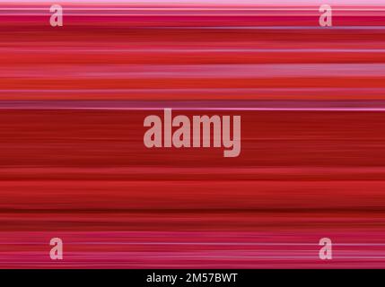 Red horizontal stripes gradient design art for backgrounds. Blurred Motion. Vector Illustration. Stock Vector
