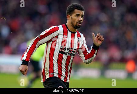 Sheffield, England, 26th December 2022.  lliman Ndiaye of Sheffield Utd during the Sky Bet Championship match at Bramall Lane, Sheffield. Picture credit should read: Andrew Yates / Sportimage Credit: Sportimage/Alamy Live News Stock Photo