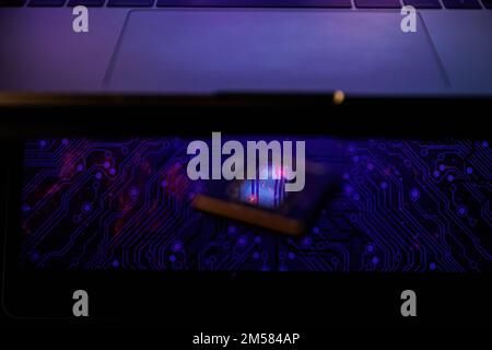 AI conceptual image. Artificial intelligence  Stock Photo
