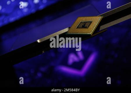AI conceptual image. Artificial intelligence  Stock Photo