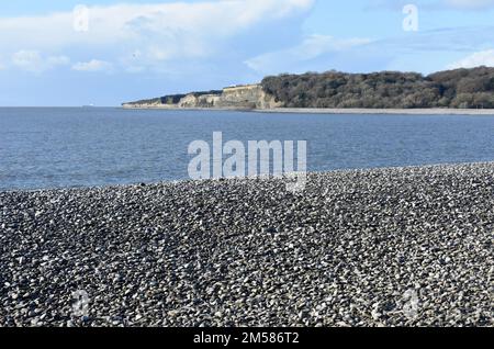 Cold Knap beach, Barry, South Wales Stock Photo