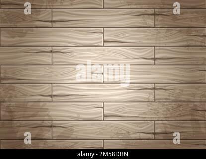 Realistic seamless texture of wood, wood planks. Concept design for web design. Use texture. Set seamless background Stock Vector