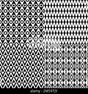 Rhombus seamless pattern. Simple vector geometric background. Stock Vector