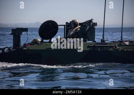 PACIFIC OCEAN (Mon. DD, 2022) An Amphibious Combat Vehicle With The 3rd ...