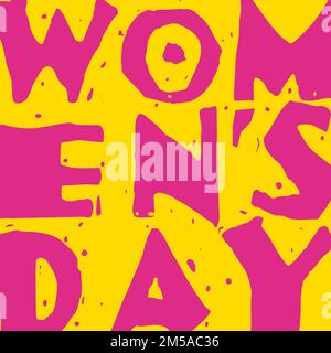 women empowerment, womens day campaign celebration poster with