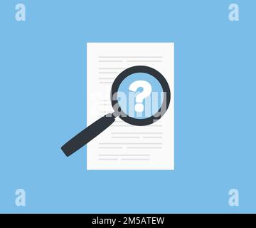 Document approved request, paper requests, acceptance of requests or documents logo design. Information request. Paper, democracy vector design. Stock Vector