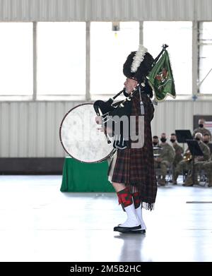 At Fort Bragg on March 17, a soldier from the 122nd Aviation Support ...