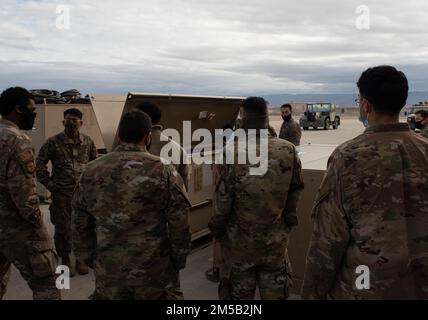 Airmen from the 635th BEAR Base Squadron, Holloman Air Force Base, New ...