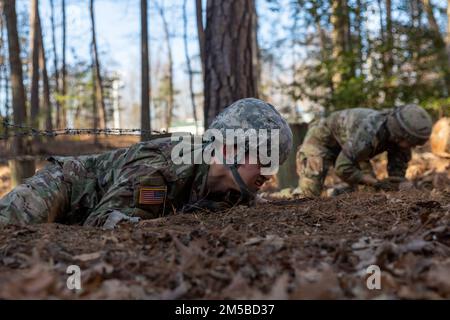 Cadets from The Georgetown University Army ROTC program, also known as ...