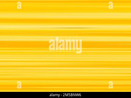 Yellow horizontal stripes gradient design art for backgrounds. Blurred Motion. Vector Illustration. Stock Vector