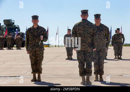 U.S. Marine Corps Col. Jeremy W. Beaven, 1st Marine Aircraft Wing Chief ...