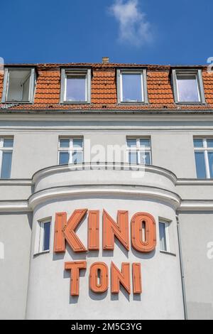 Kino Toni, Max-Steinke-Strasse, Weissensee, Berlin, Germany Stock Photo