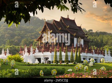 Chiang Mai Thailand At Royal Flora Ratchaphruek Park Stock Photo Alamy