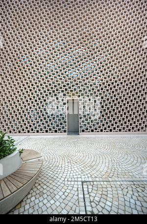 Abstract modern architecture background. Texture, pattern, geometry Stock Photo