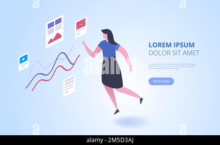 SEO courses, e business landing page template. Internet school, e ...