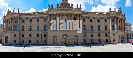 Berlin, Germany - July 6, 2011 : Bebelplatz with the Humboldt University Faculty of Law building. Site of Nazi book burning in 1933. Stock Photo