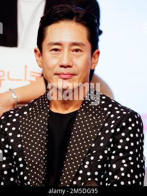 Shin Ha-Kyun, Aug 22, 2022 : Actor Shin Ha-Kyun attends a production press conference for Coupang Play web drama 'Unicorn' in Seoul, South Korea. Credit: Lee Jae-Won/AFLO/Alamy Live News Stock Photo