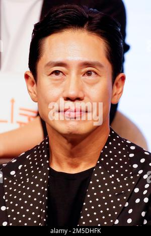 Shin Ha-Kyun, Aug 22, 2022 : Actor Shin Ha-Kyun attends a production press conference for Coupang Play web drama 'Unicorn' in Seoul, South Korea. Credit: Lee Jae-Won/AFLO/Alamy Live News Stock Photo