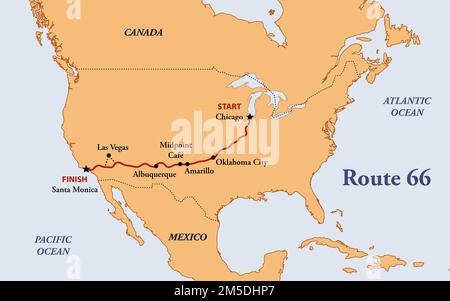 Historic Route 66, Tours and Vacation Packages in USA and Canada
