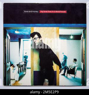 Picture cover of the seven inch single version of My Love Lives in a Dead House by Love and Money, which was released in 1991 Stock Photo