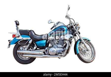 beautiful motorcycle isolated on white background Stock Photo