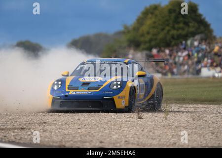 Porsche Carrera Cup Race Sunday Thruxton 2022 Stock Photo