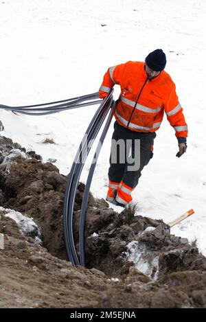 Broadband expansion in rural areas Stock Photo - Alamy