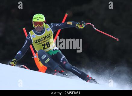 Bormio, Italy. 28th Dec, 2022. Sport Sci Bormio Men's Downhill, Christof Innerhofer in action on the Stelvio slope, December 28, 2022 Photo Felice Calabro'/Fotogramma Editorial Usage Only Credit: Independent Photo Agency/Alamy Live News Stock Photo