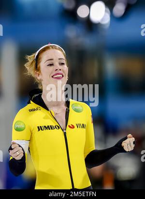 Antoinette Rijpma-de Jong of the Netherlands celebrates winning the ...