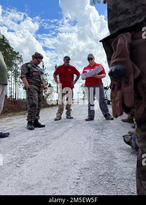 Soldiers assist members of the public in navigating their way around St ...