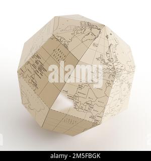 World map texture background. 3d rendering Stock Photo - Alamy