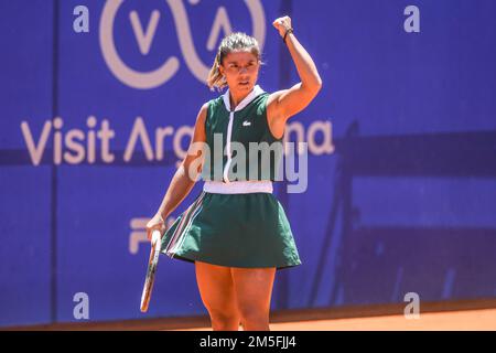 Natalija Stevanovic (Serbia). Argentina Open WTA 2022 Stock Photo