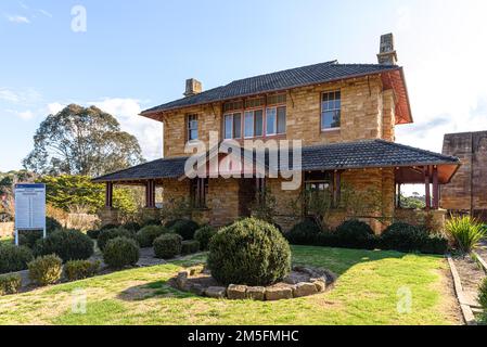 The Governor's Residence at Berrima Correctional Centre in the Southern Highlands of New South Wales Stock Photo