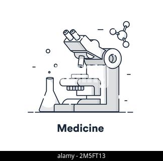 Sketch medicine concept Stock Vector
