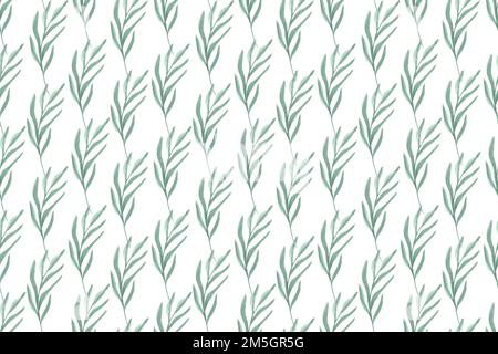 Hand drawn ditsy flower field seamless pattern, cute floral background,  great for textiles, banners, wallpapers - vector design Stock Photo - Alamy