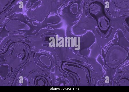 artistic glossy melting polished steel computer graphic backdrop illustration Stock Photo