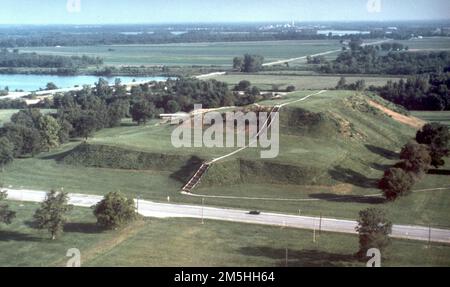 Cahokia Mounds State Historic Site in Illinois Stock Photo - Alamy