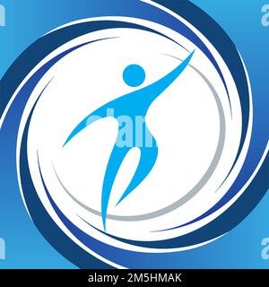 Sport fitness symbol vector element Stock Vector Image & Art - Alamy