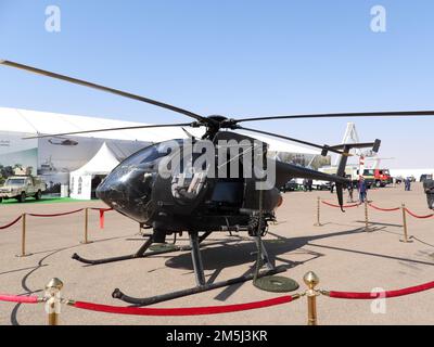 Aqaba, Jordan : MD-530 little bird helicopter for Jordanian Army Stock Photo