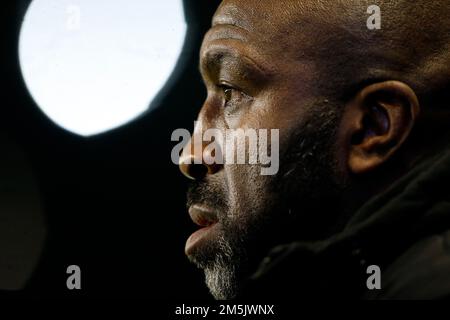 Manager Darren Moore (Manager Port Vale) looks on during the Sky Bet ...